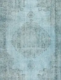 Blå Turkiet vintage matta 283 x 168 cm - view 3