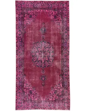 Pinkki Turkki vintage matot 228 x 110 cm