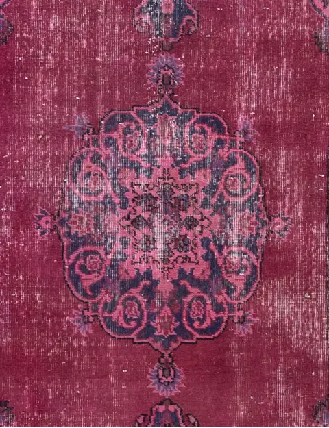 Pinkki Turkki vintage matot 228 x 110 cm - view 3