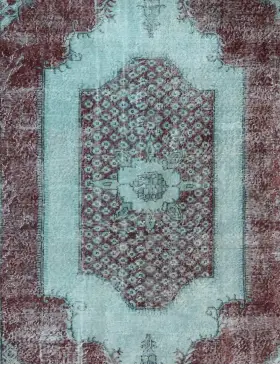 Blå Turkiet vintage matta 288 x 160 cm - view 3