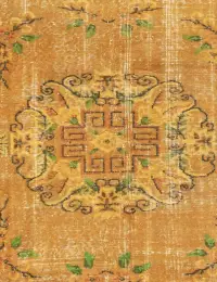 Grise Turc Tapis vintage 154 x 154 cm - view 3