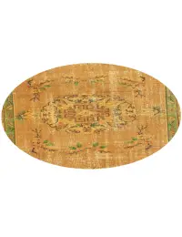 Grise Turc Tapis vintage 154 x 154 cm - view 1