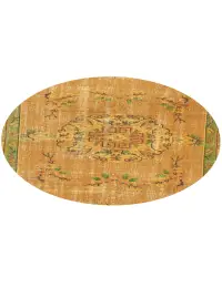 Grise Turc Tapis vintage 154 x 154 cm - view 2