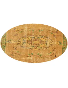 Grise Turc Tapis vintage 154 x 154 cm - view 2