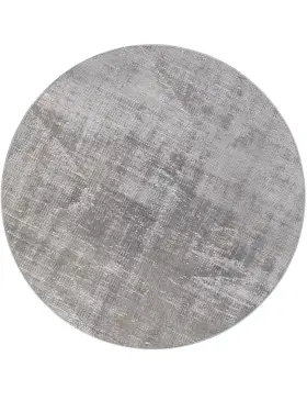 Harmaa Turkki vintage matot 105 x 105 cm