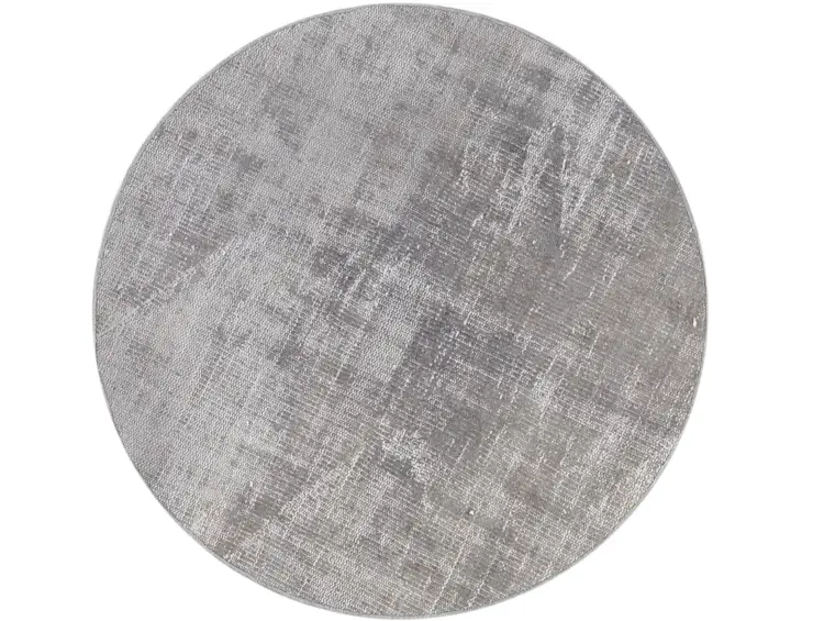 Harmaa Turkki vintage matot 105 x 105 cm