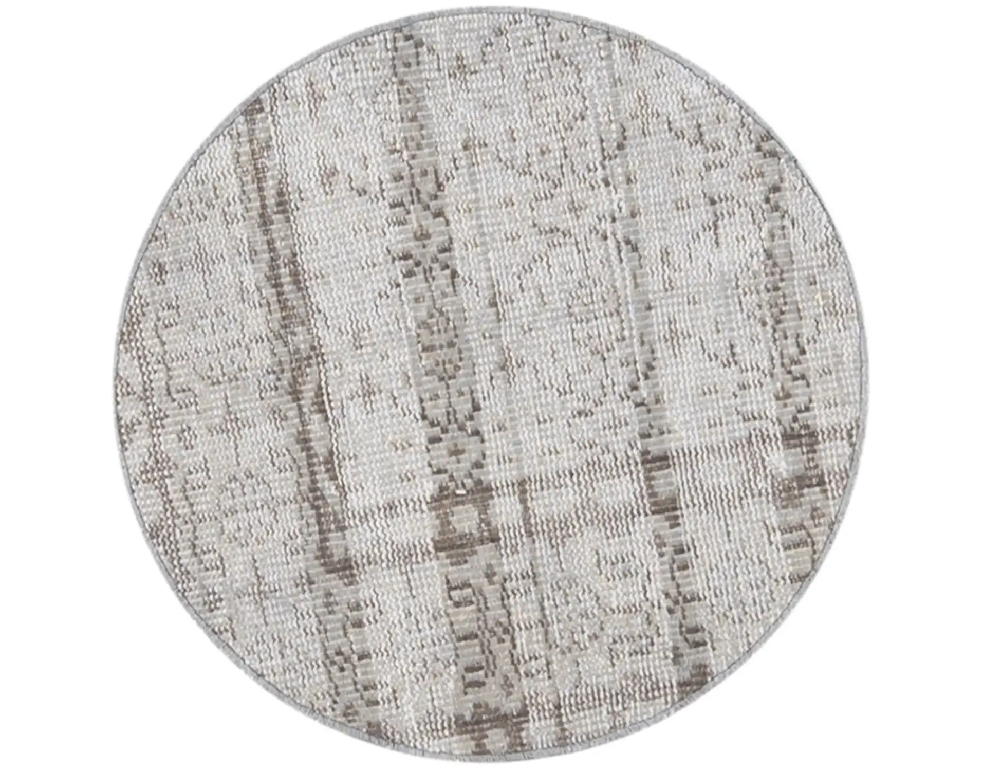 Harmaa Turkki vintage matot 64 x 64 cm - Ainutlaatuinen käsintehty matto