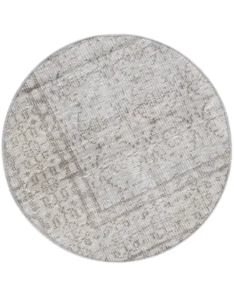 Harmaa Turkki vintage matot 68 x 68 cm