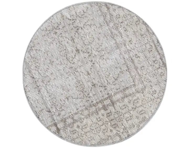 Harmaa Turkki vintage matot 68 x 68 cm