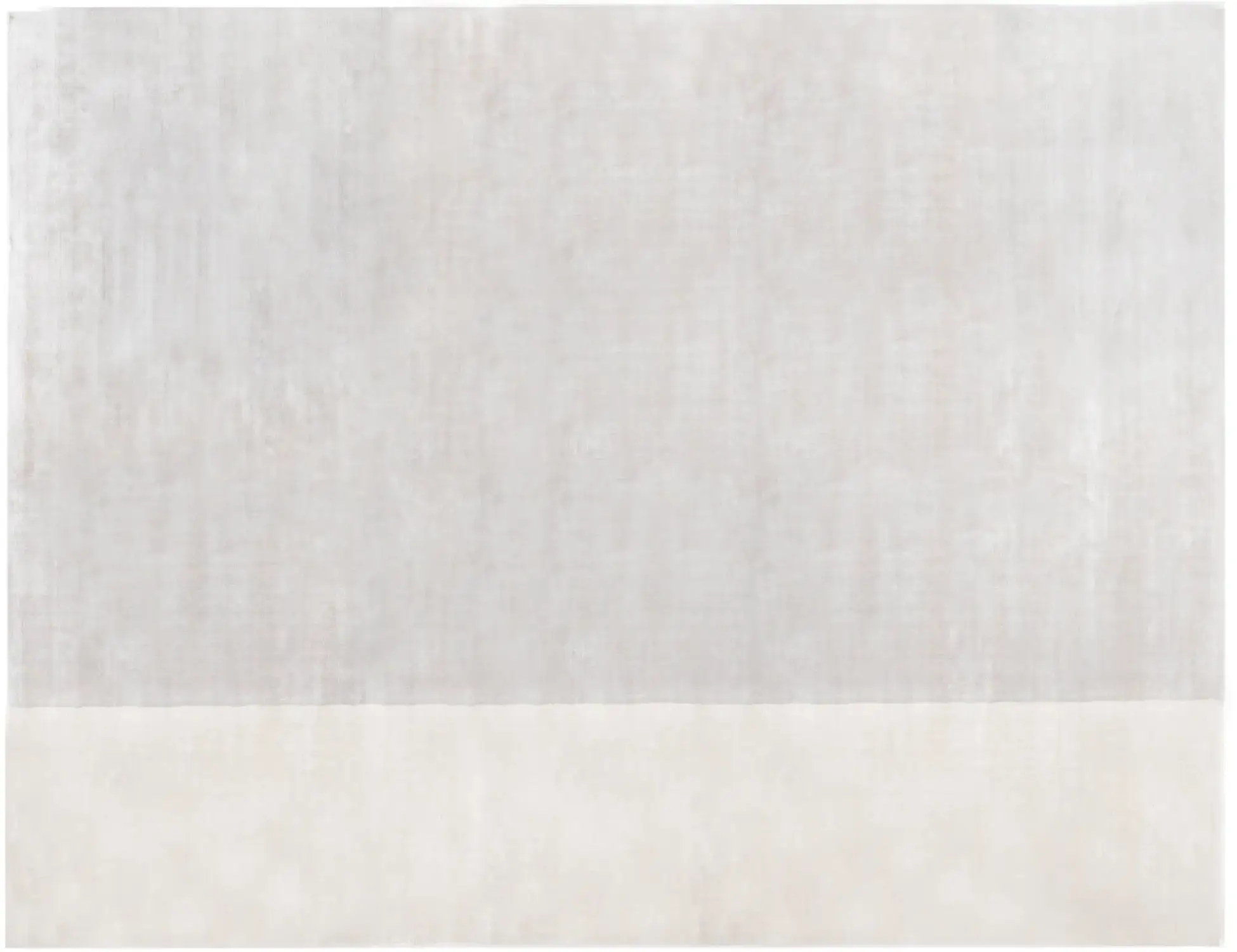 Beige text_origin_3 Seta Tencel 417 x 324 cm - Alfombra única hecha a mano
