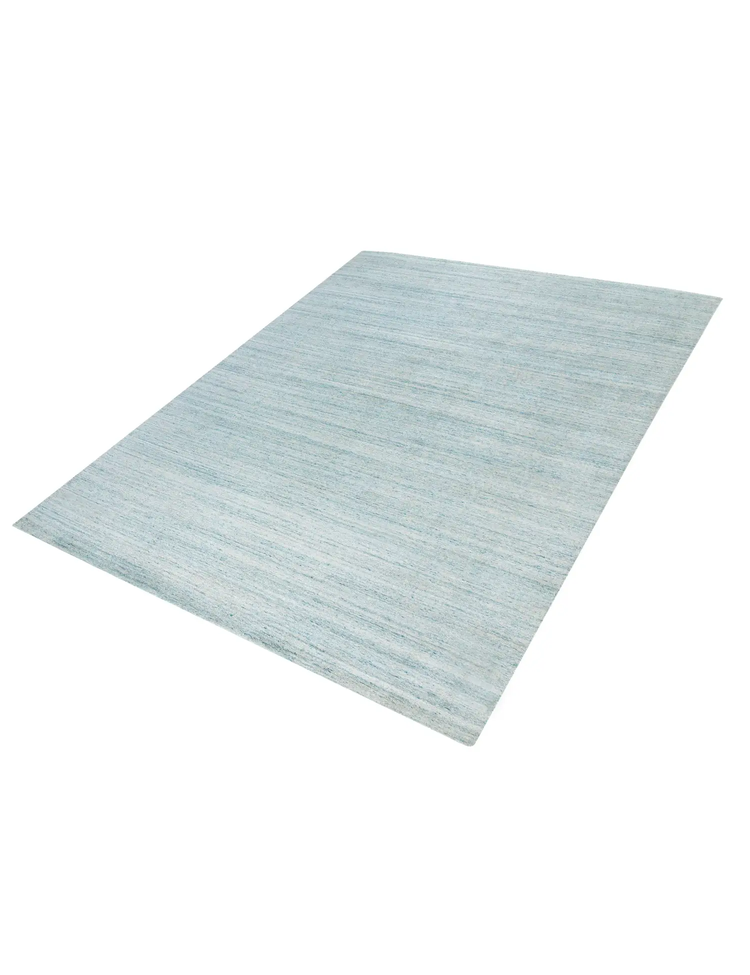 Blå text_origin_3 Pure Uld 303 x 257 cm - Unikt håndlavet tæppe