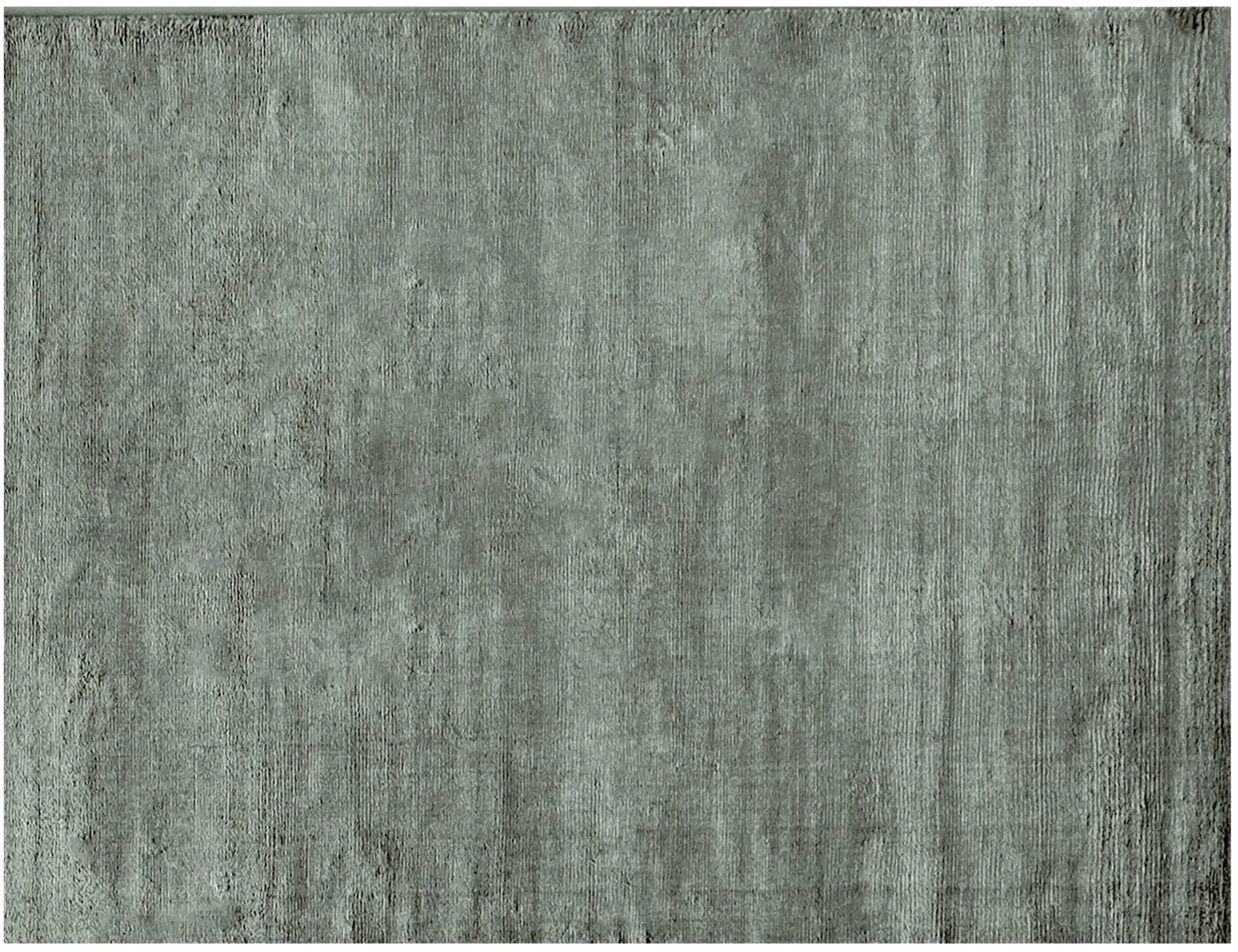 Grön text_origin_3 Tencel Silk 308 x 249 cm - Unik handgjord matta