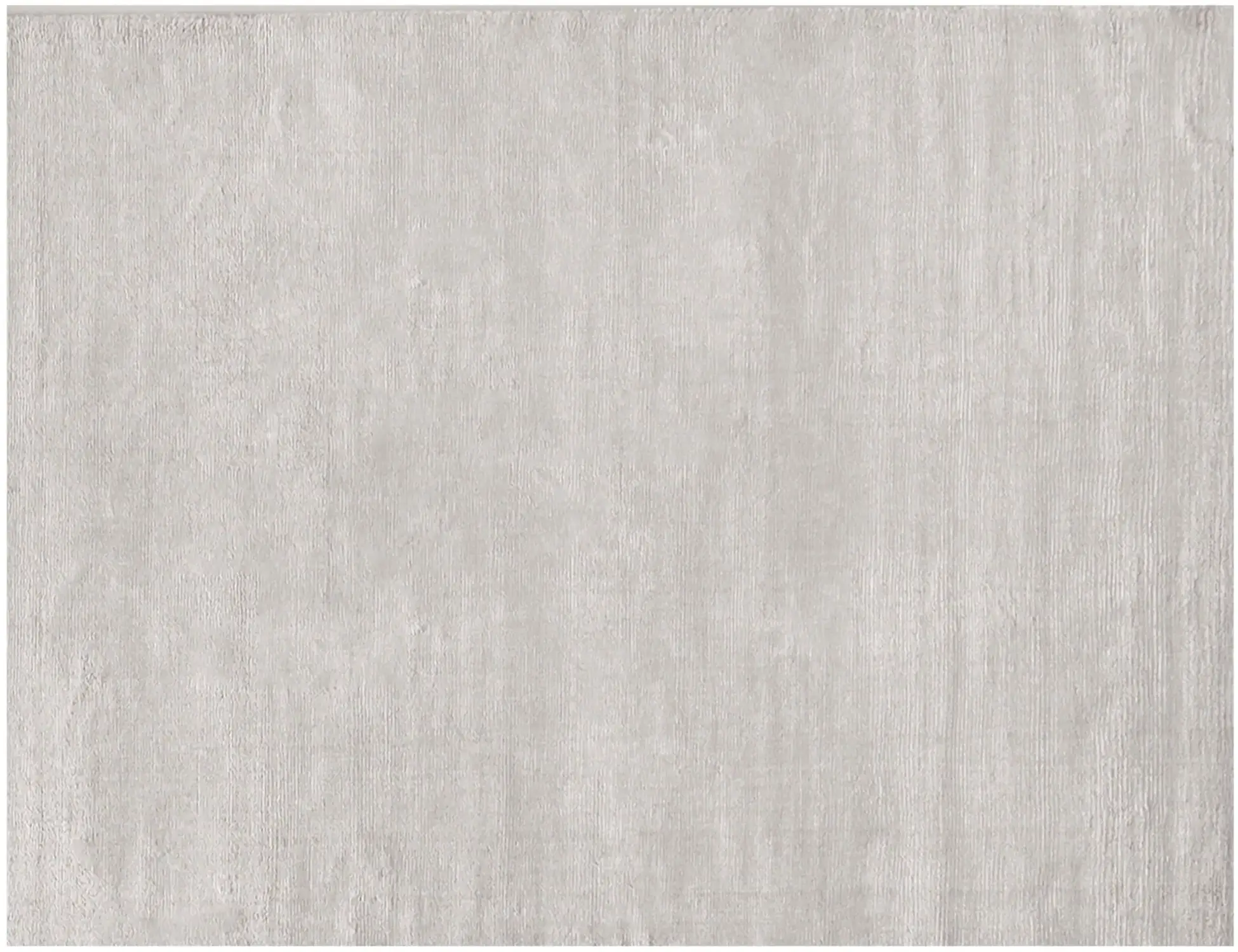 Gris text_origin_3 Seta Tencel 302 x 252 cm - Alfombra única hecha a mano