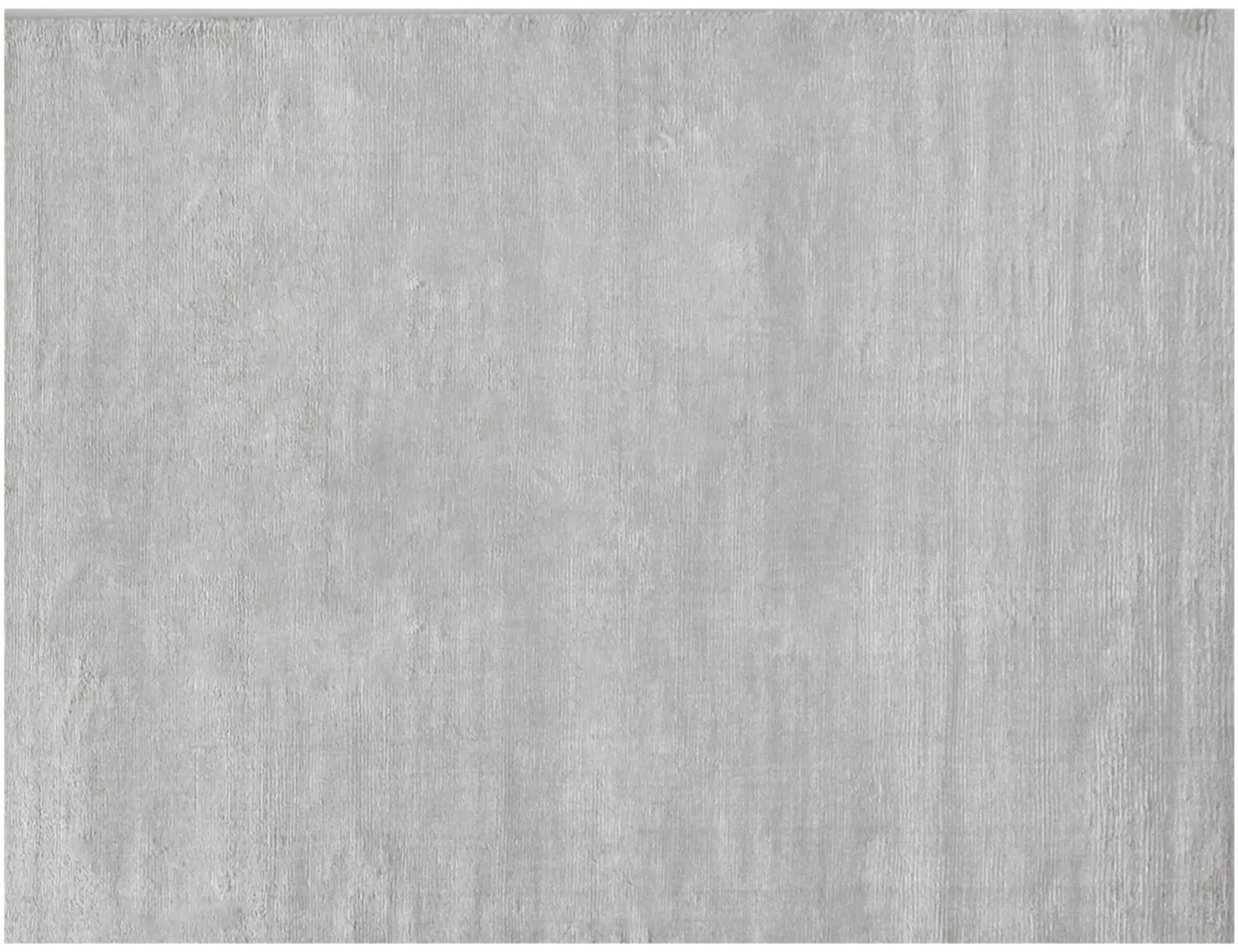 Grå text_origin_3 Tencel Silke 306 x 259 cm - Unikt håndlaget teppe