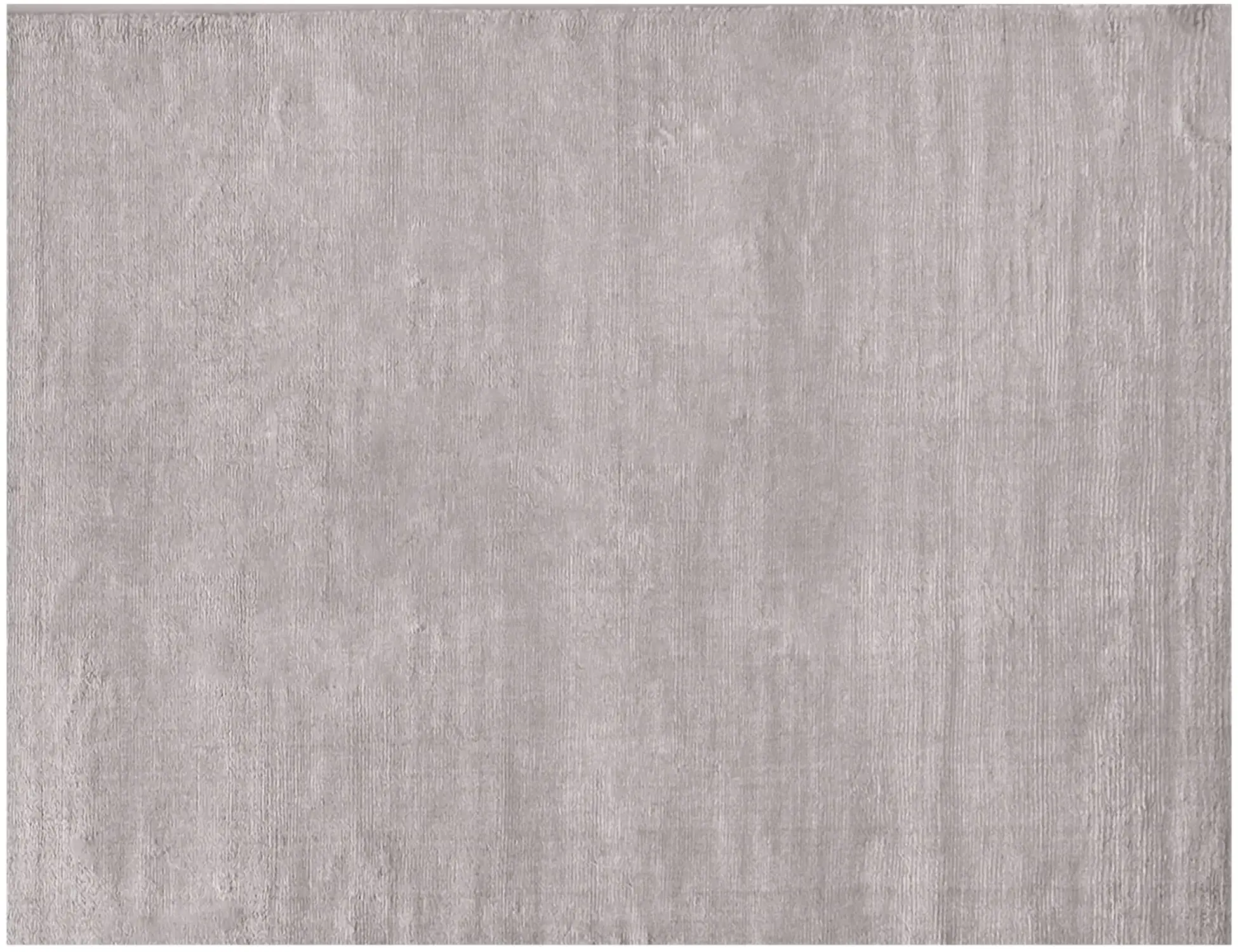 Grå text_origin_3 Tencel Silk 316 x 256 cm - Unik handgjord matta