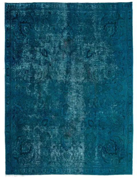 Turkos Persien Persisk vintage matta 270 x 235 cm