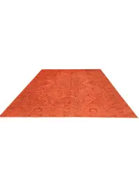 Orange Persien Persisk Vintagetæppe 291 x 186 cm - view 1
