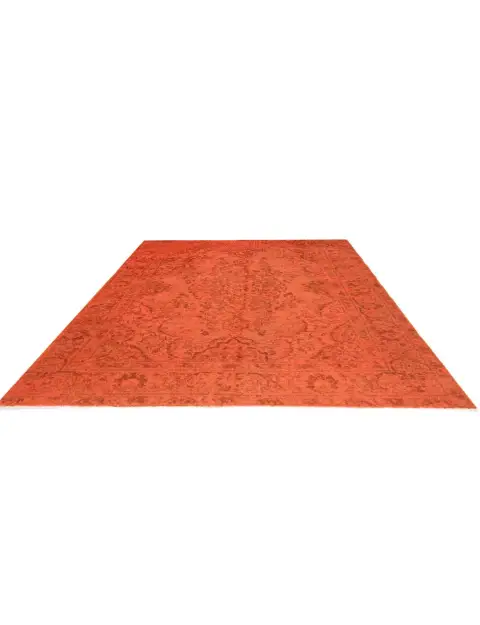 Naranja Persia Alfombra persa vintage 291 x 186 cm - view 1