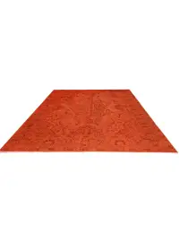 Orange Persien Persisk Vintagetæppe 291 x 186 cm - view 2