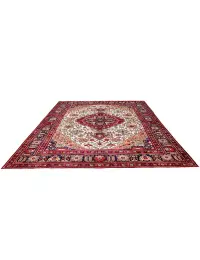 Beige Persien Tabriz Teppich 305 x 197 cm - view 1