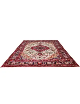 Beige Persien Tabriz Teppich 305 x 197 cm - view 1
