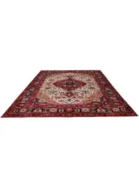 Beige Persien Tabriz Teppich 305 x 197 cm - view 2