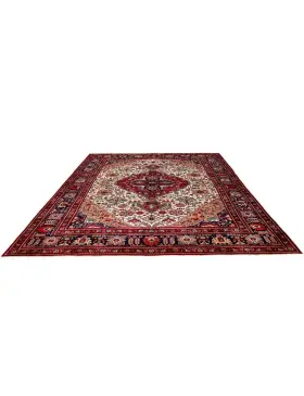 Beige Persien Tabriz Teppich 305 x 197 cm - view 2