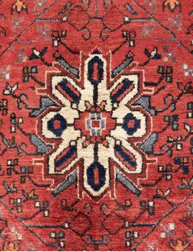 Rød Persien Hamadan Tæppe 310 x 170 cm - view 4