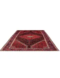 Rød Persien Hamadan Tæppe 310 x 170 cm - view 1