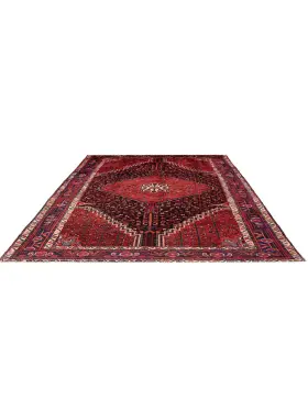 Rød Persien Hamadan Tæppe 310 x 170 cm - view 1