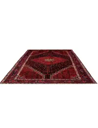 Rød Persien Hamadan Tæppe 310 x 170 cm - view 2