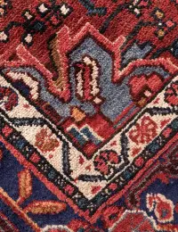 Rød Persien Hamadan Tæppe 310 x 170 cm - view 3