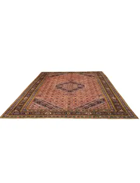 Blå Persia Tabriz Teppe 290 x 198 cm - view 1