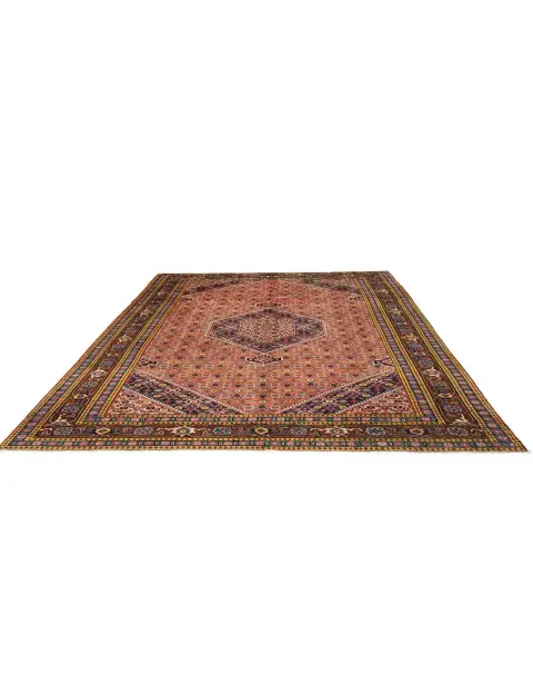 Blau Persien Tabriz Teppich 290 x 198 cm - view 1
