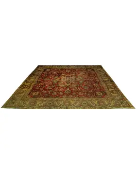 Vihreä Persia Persialaiset vintage matot 277 x 277 cm - view 1