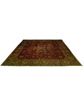 Vihreä Persia Persialaiset vintage matot 277 x 277 cm - view 2