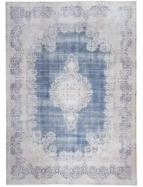 Azul Persia Alfombra persa vintage 399 x 282 cm