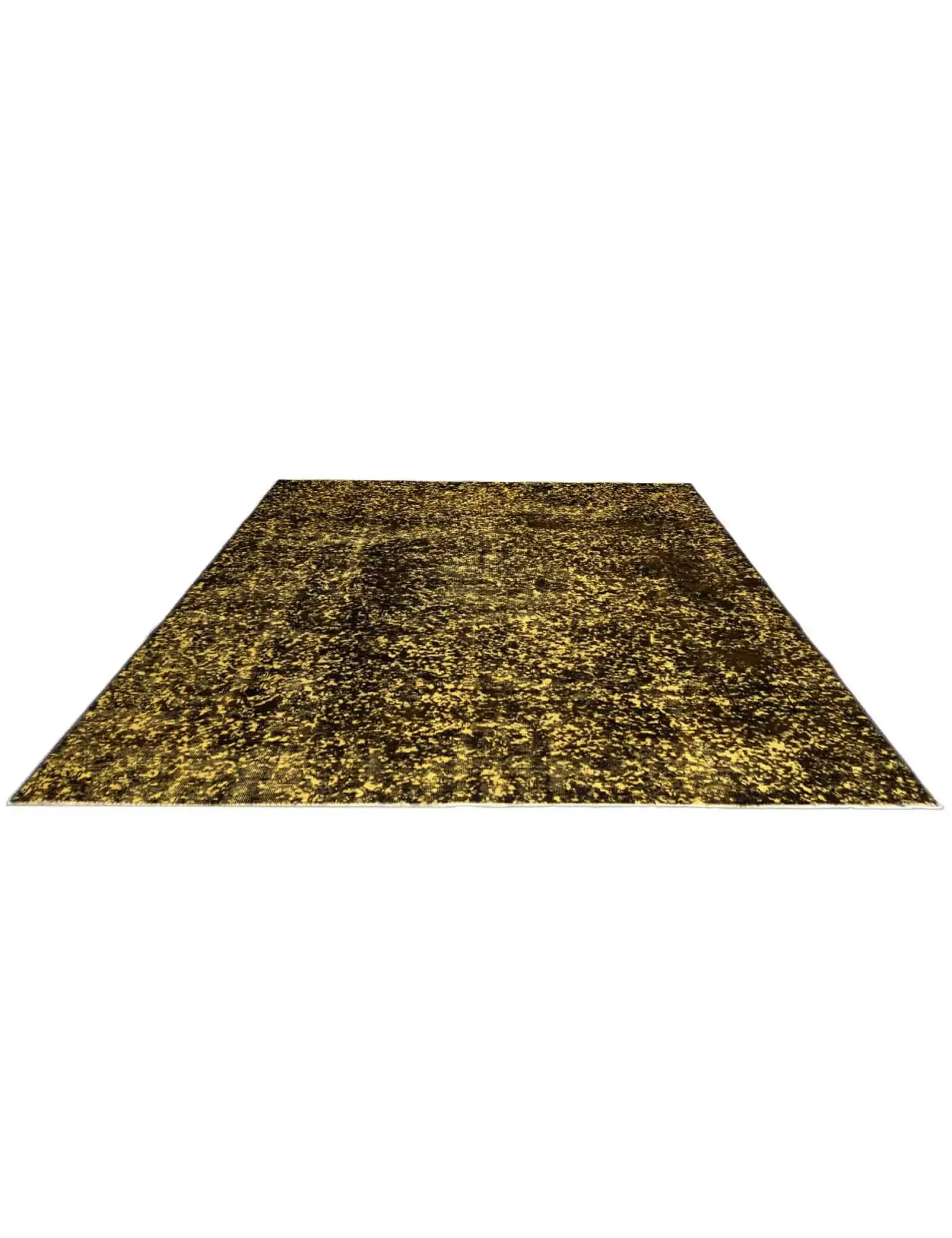 Geel Perzië Perzisch Vintage Tapijt 300 x 200 cm - Uniek handgemaakt tapijt