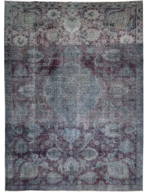 Violetti Persia Persialaiset vintage matot 330 x 227 cm