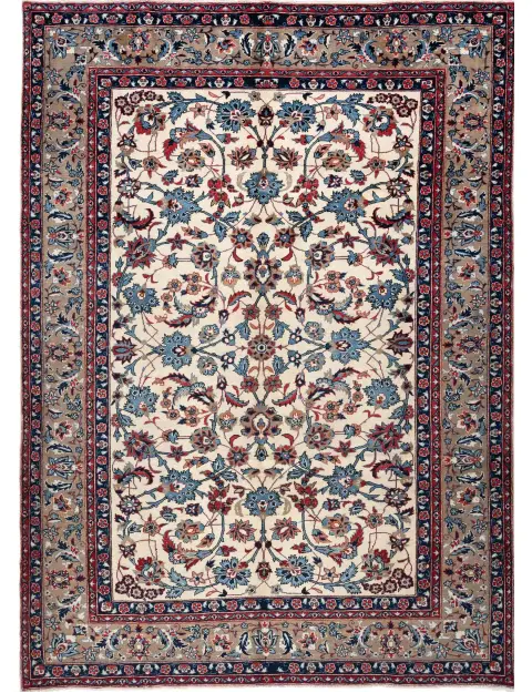Beige Persiano Tappeto persiano 313 x 198 cm