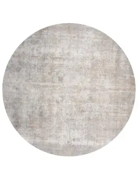 Beige Persia Persian Vintage Carpet 227 x 227 cm