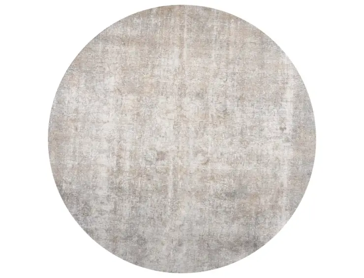 Beige Perzië Perzisch Vintage Tapijt 227 x 227 cm
