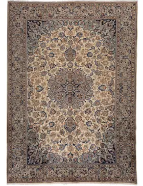 Beige Persiano Tappeto persiano 372 x 276 cm