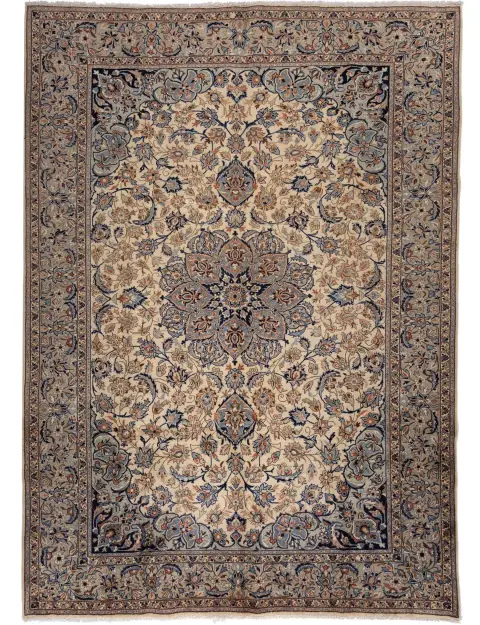 Beige Persien Perserteppich 372 x 276 cm