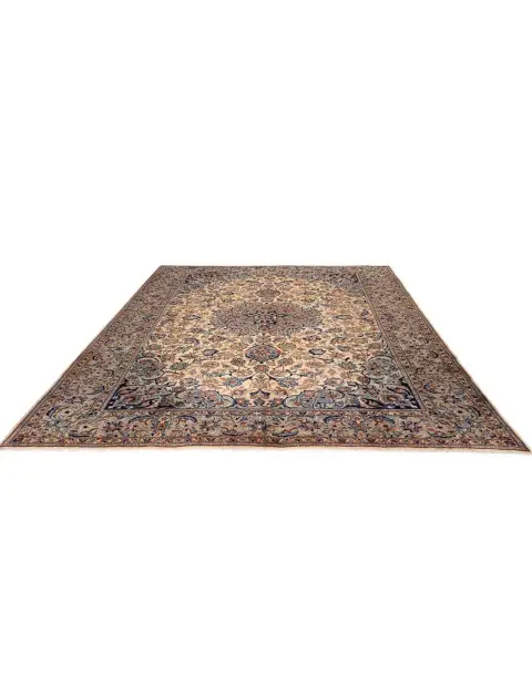 Beige Persien Perserteppich 372 x 276 cm - view 1