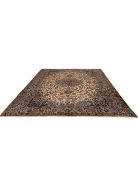Beige Persiano Tappeto persiano 372 x 276 cm - view 2