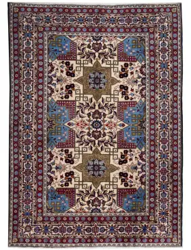 Beige Persia Alfombra Persa 345 x 248 cm