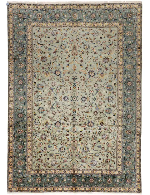 Blau Persien Perserteppich 371 x 263 cm