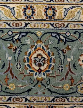 Blau Persien Perserteppich 371 x 263 cm - view 4