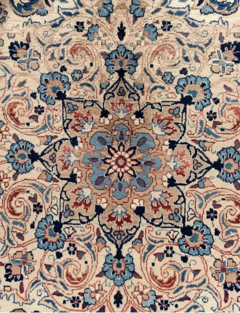 Beige Persien Perserteppich 400 x 304 cm - view 4